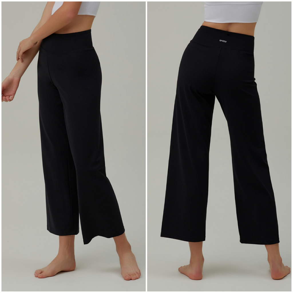 ANDAR]Air Cooling Wide Leggings Pants (Long) Women Clothes