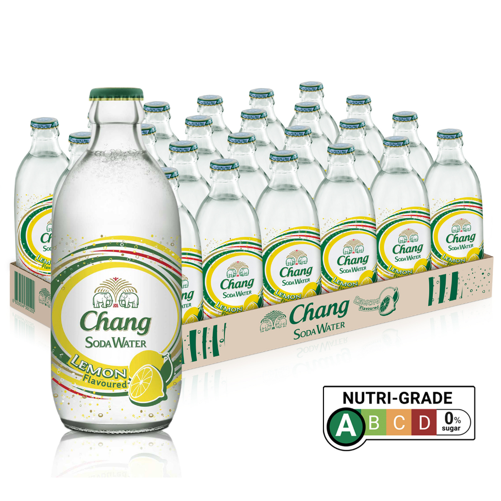 Chang Soda Water Lemon Flavour - Case (24 X 325ML) | Shopee Singapore