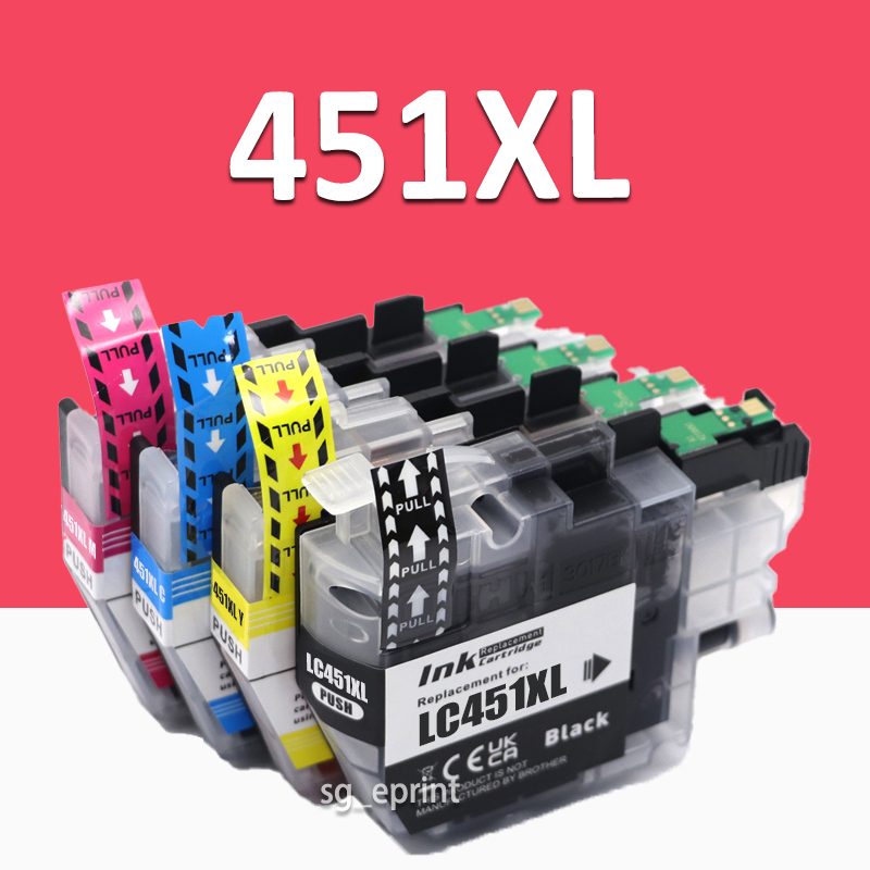 Brother LC-451 Black LC 451 451BK LC-451XL 451XL LC451XL LC451 ink for ...