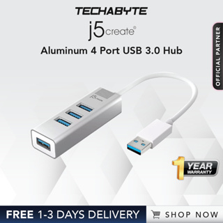 j5create  JUH470 USB™ 3.0 Multi-Adapter Gigabit Ethernet / 3-Port USB™ 3.0  HUB