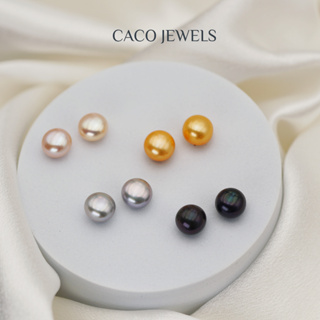 LOUISETTE - 18k gold beads piercing stud for helix and others