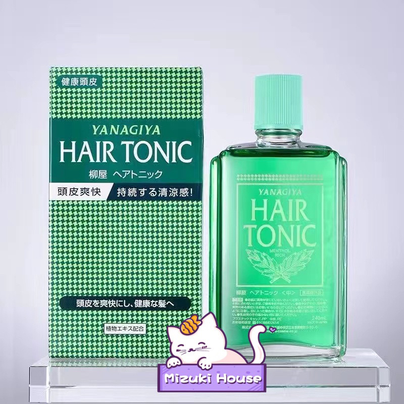 Japan YANAGIYA Hair Medicated Hair Growth Tonic 240ml Shopee Singapore