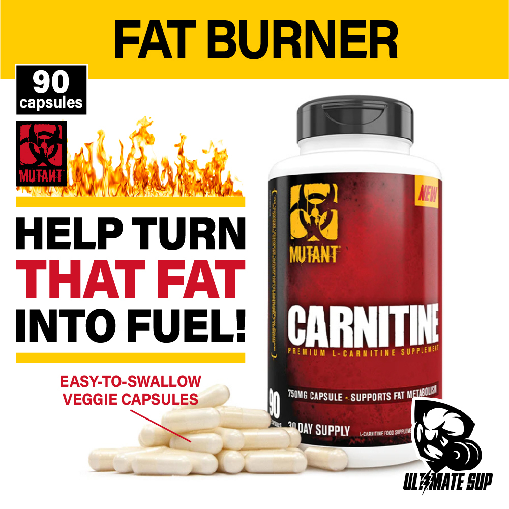 Mutant CARNITINE, Fat Burner, Dietary supplement, L Carnitine