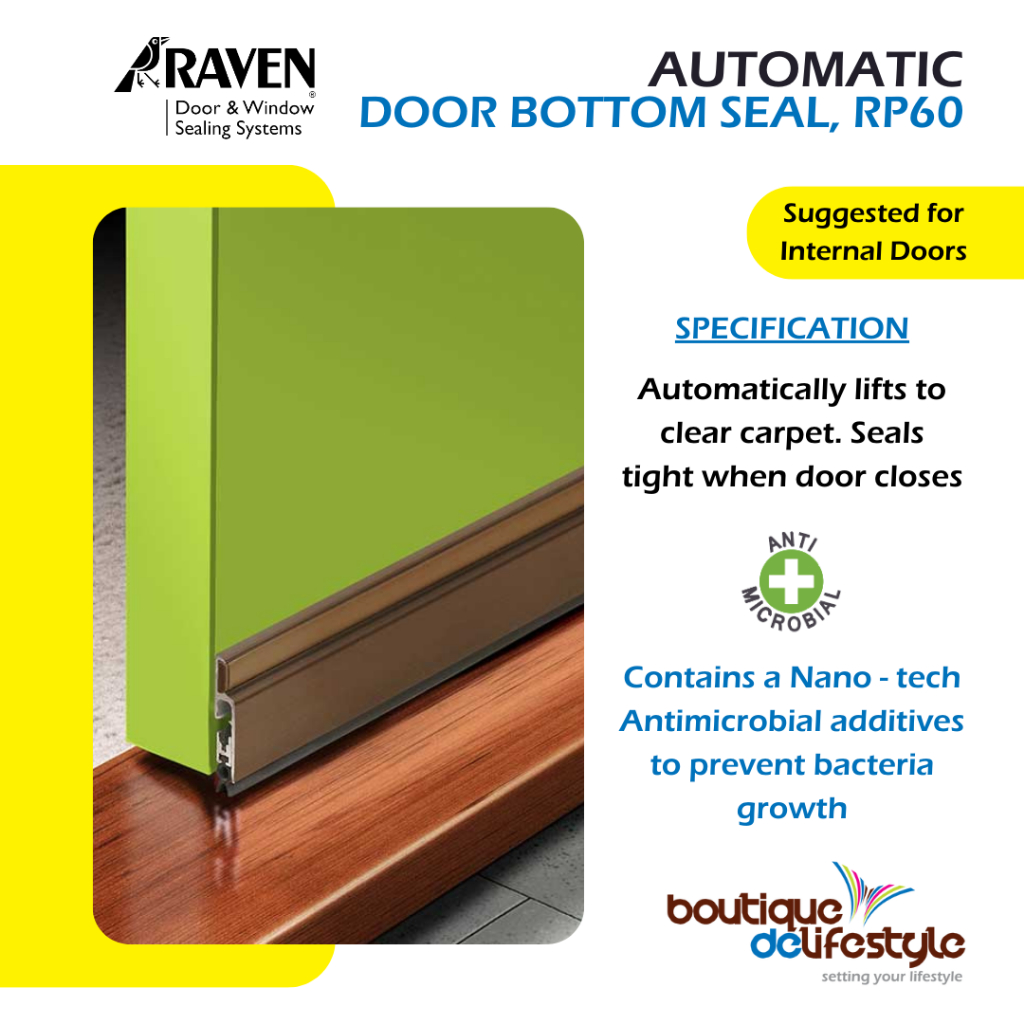 Raven, Automatic Door Seal, RP60 with Installation (Perimeter Seal