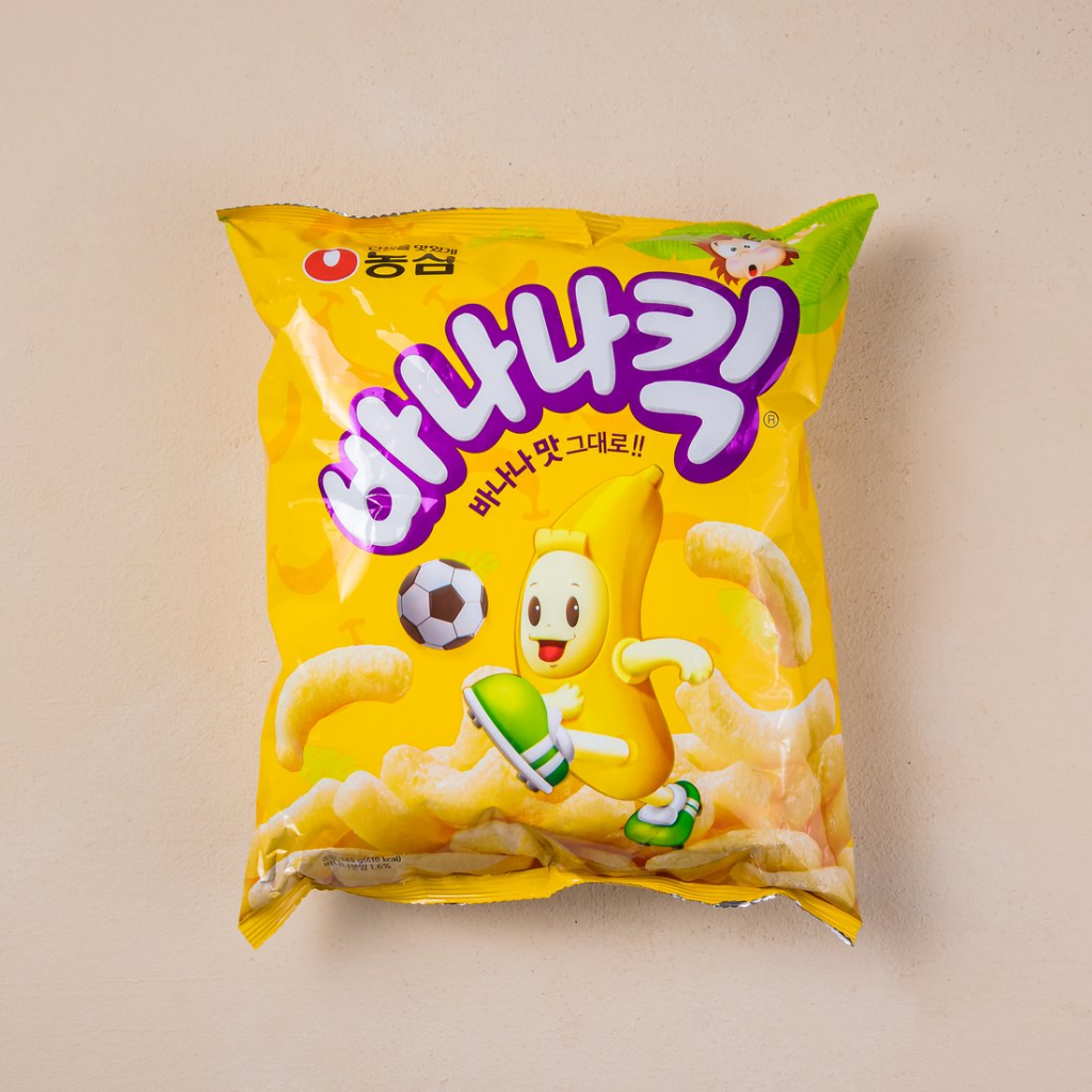 [Nongshim] Banana kick 75g 바나나킥 75g | Shopee Singapore