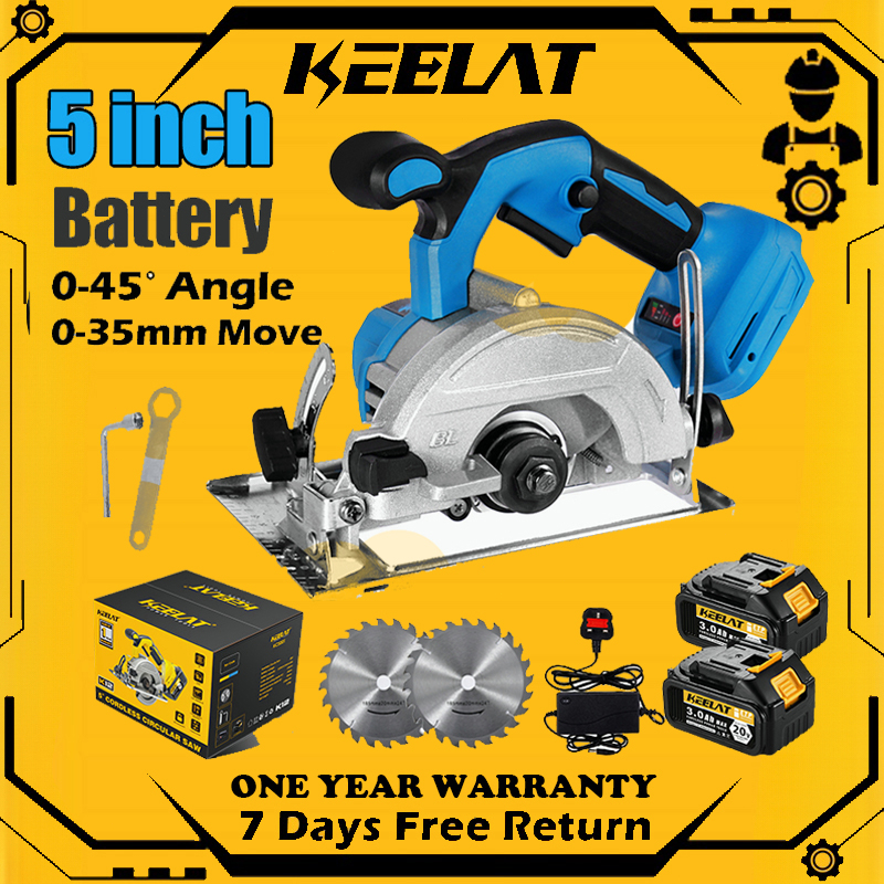 KEELAT KCS001 Cordless Circular Saw Blade Electric Circular Saw