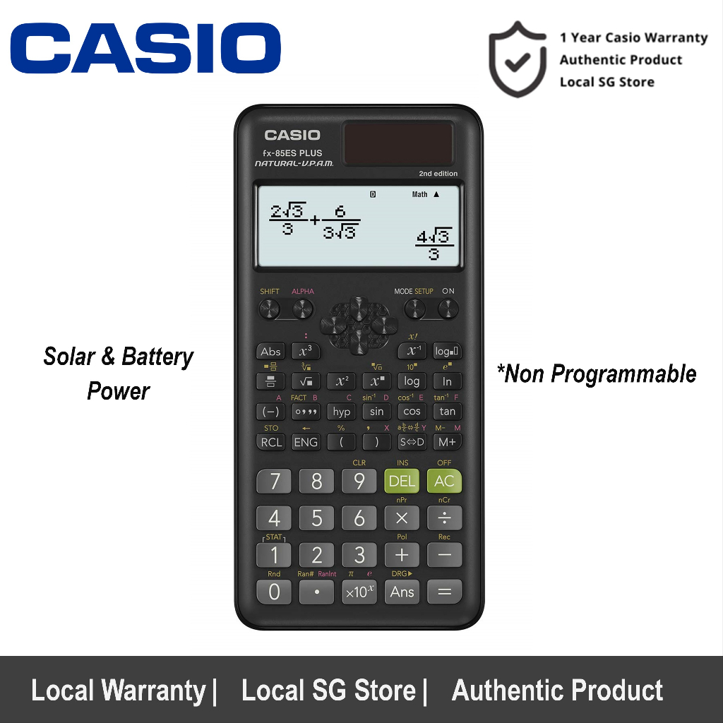 Non graphing non discount programmable scientific calculator