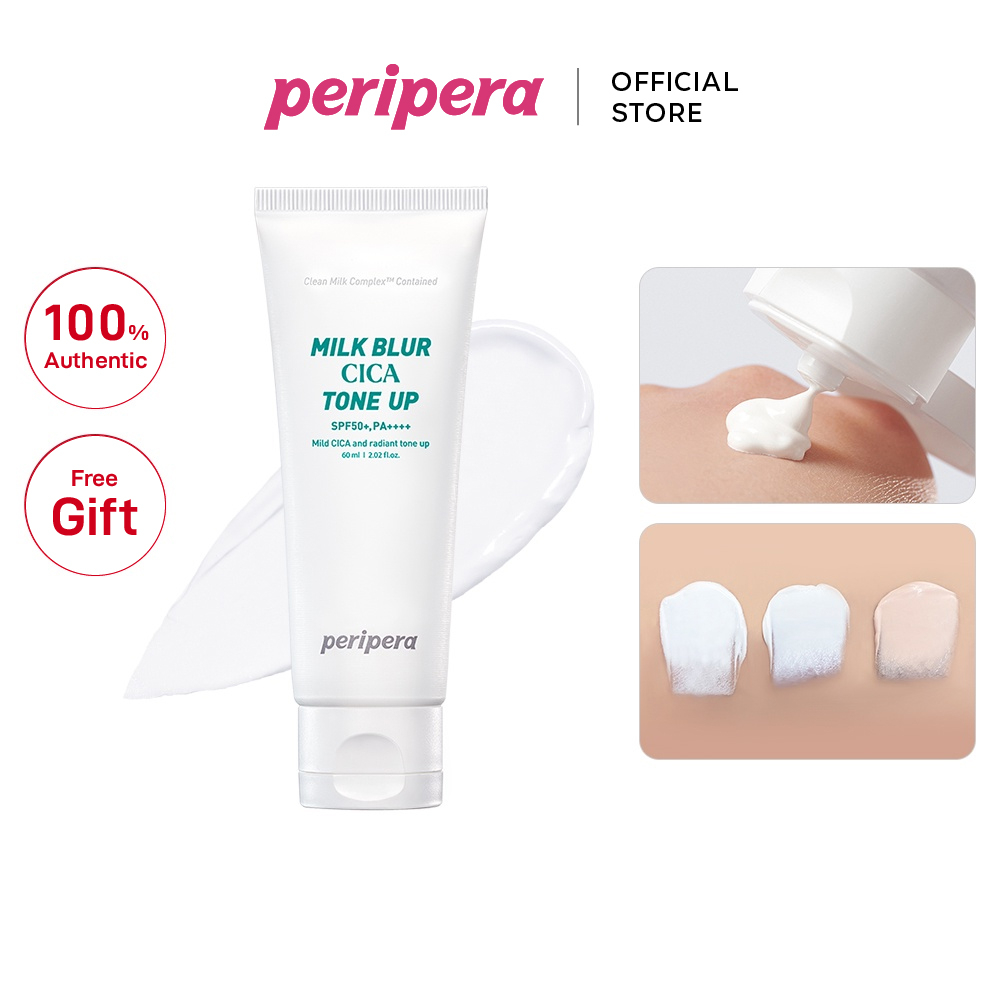 PERIPERA] 🇸🇬 Milk Blur Tone Up Cream 60ml | Shopee Singapore