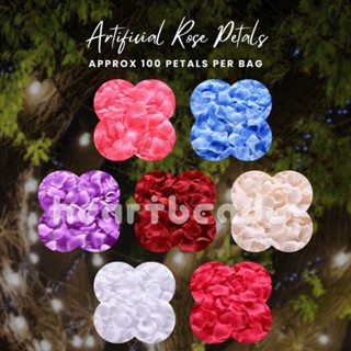 100pcs/lot 5*5cm Artificial Flowers Simulation Rose Petals