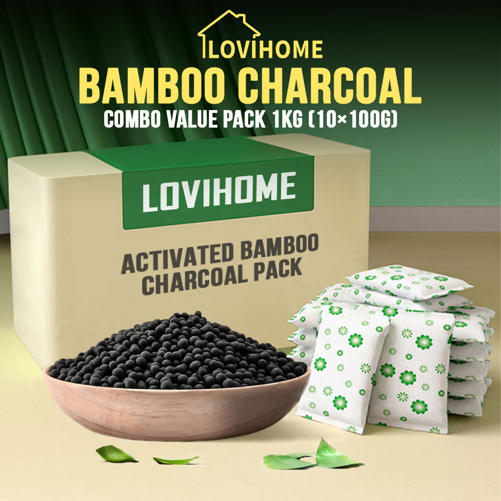 SG Premium Bamboo Charcoal Dehumidifier Air Freshener Activated