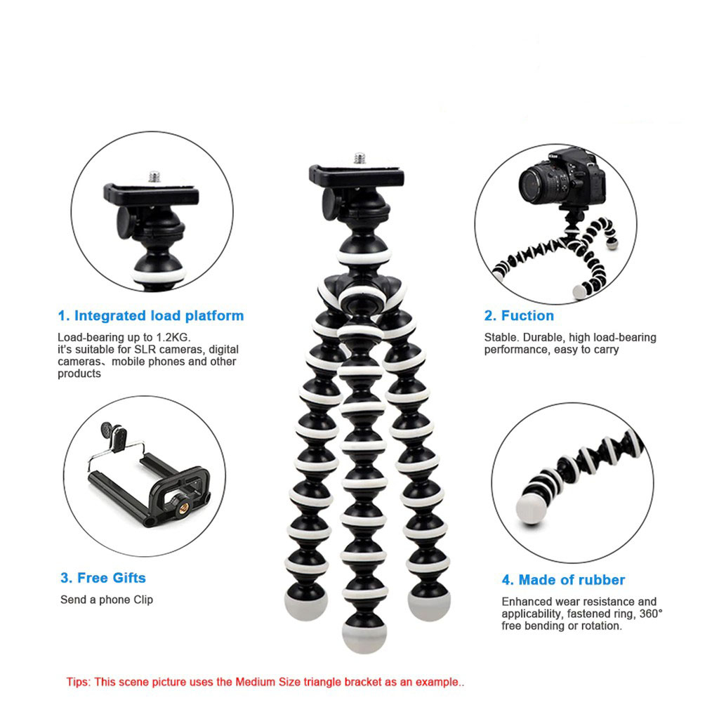 Buy Flexible Octopus Tripod Stand Gorillapod For Camera Price In Pakistan - Foto 10