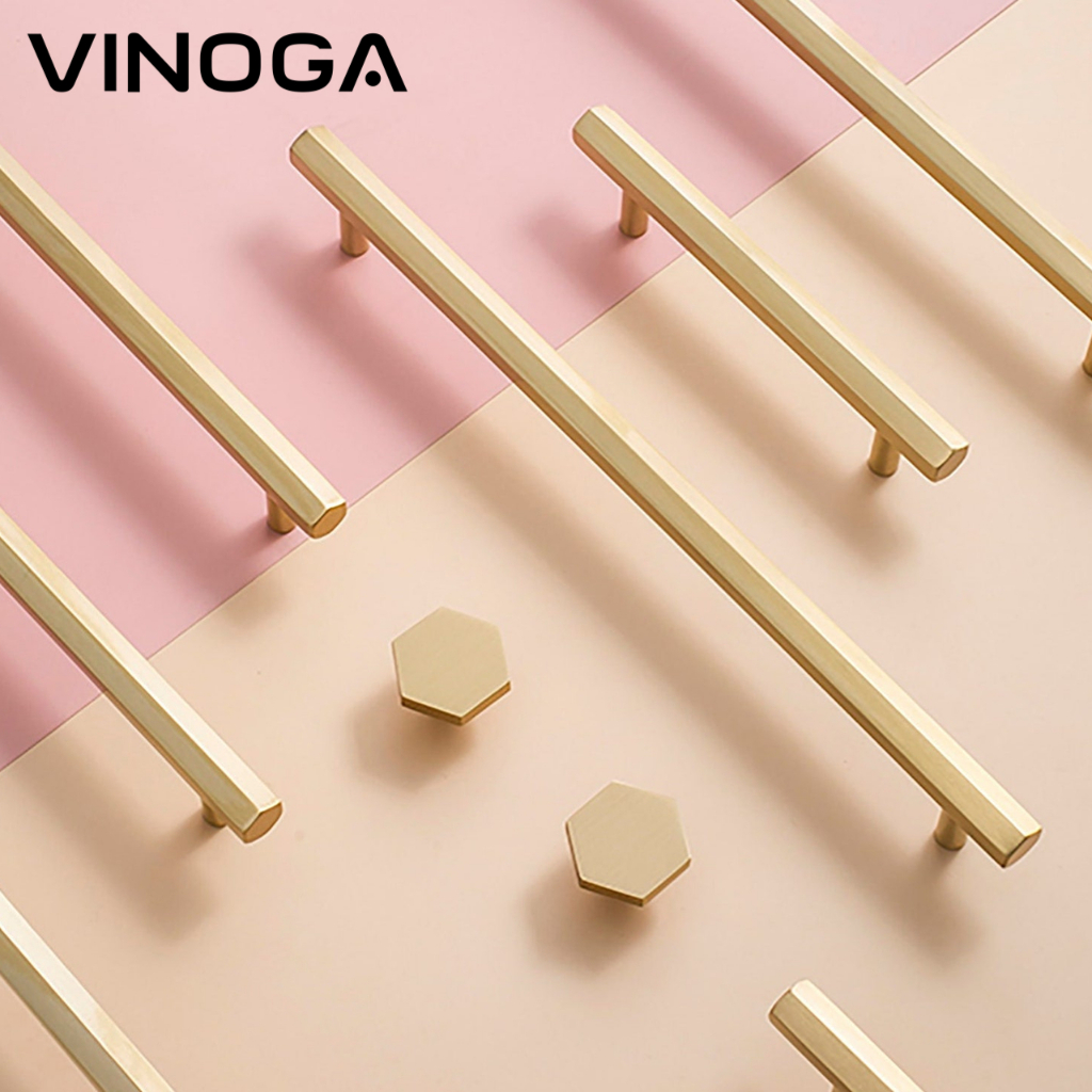 [SG STOCK] VINOGA Brass Handle V103, Furniture Handle, Wardrobe