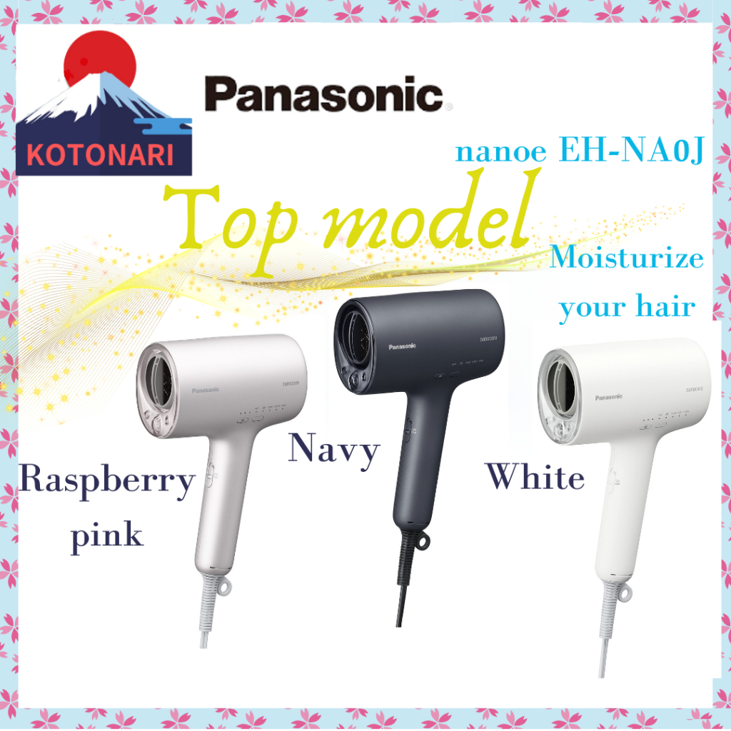 Panasonic Hair Dryer Top Model Nano Care High Penetration Nano E And Mineral Compact Warm Eh Na0j 2777