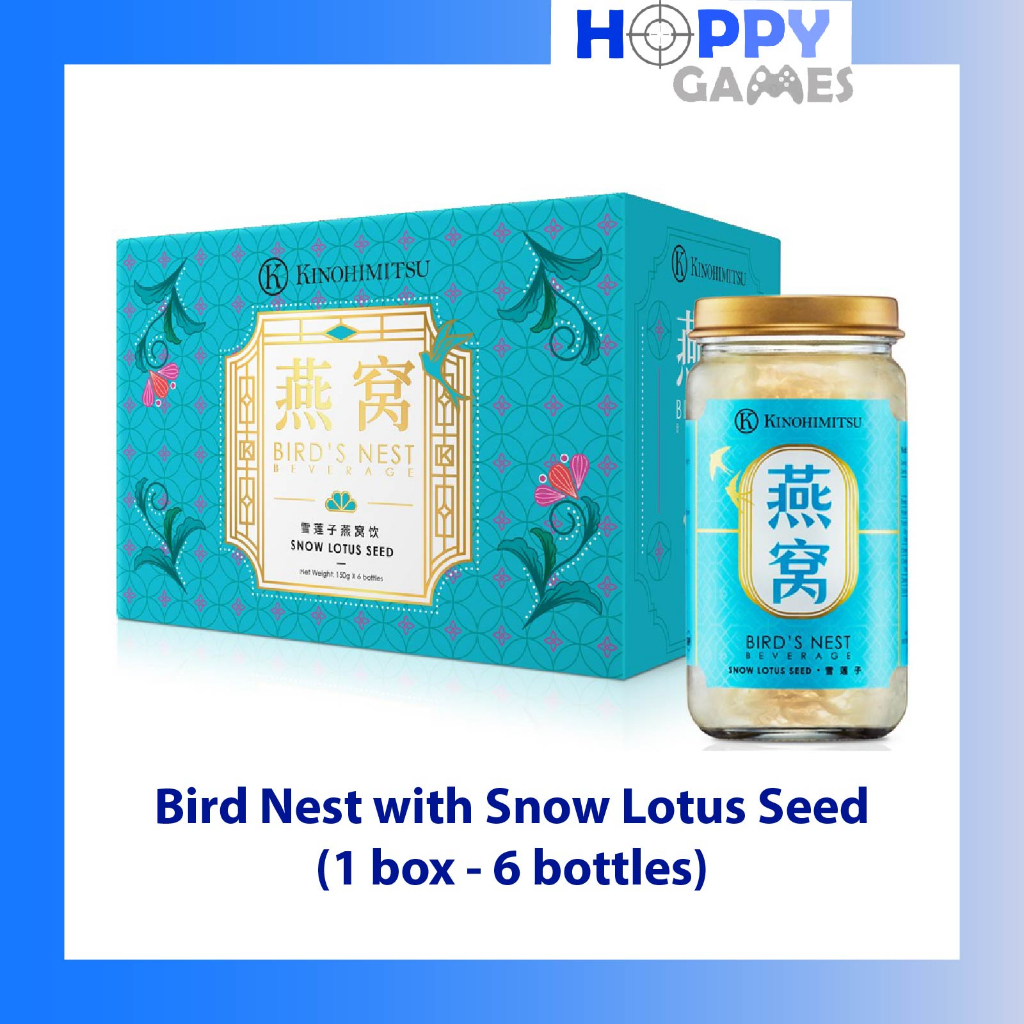 Kinohimitsu Bird's Nest Snow Lotus Seed Bird Nest Birds Nest (6 bottles