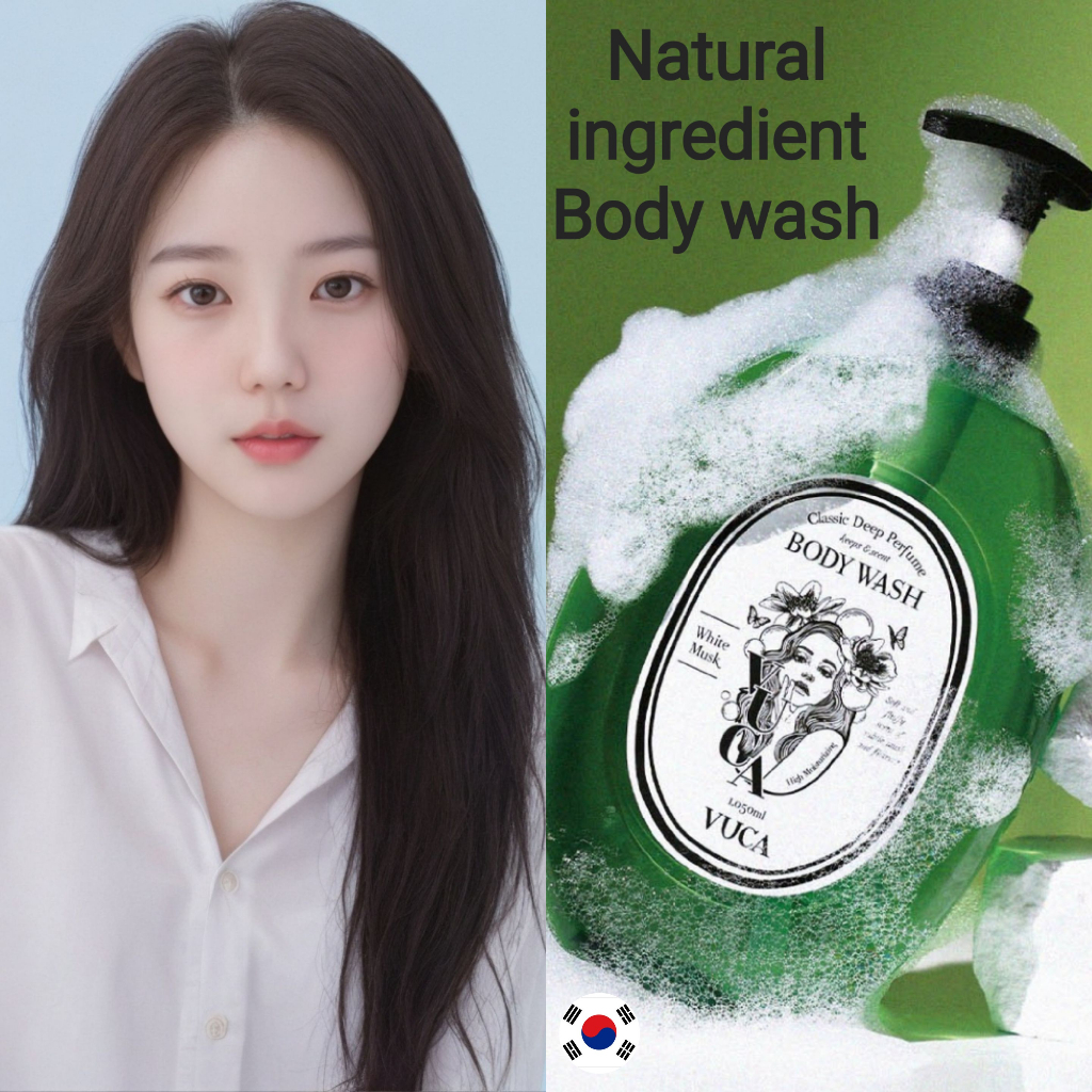 [VUCA]Classic Deep Perfume Body Wash White Musk (made in Korea)//Non