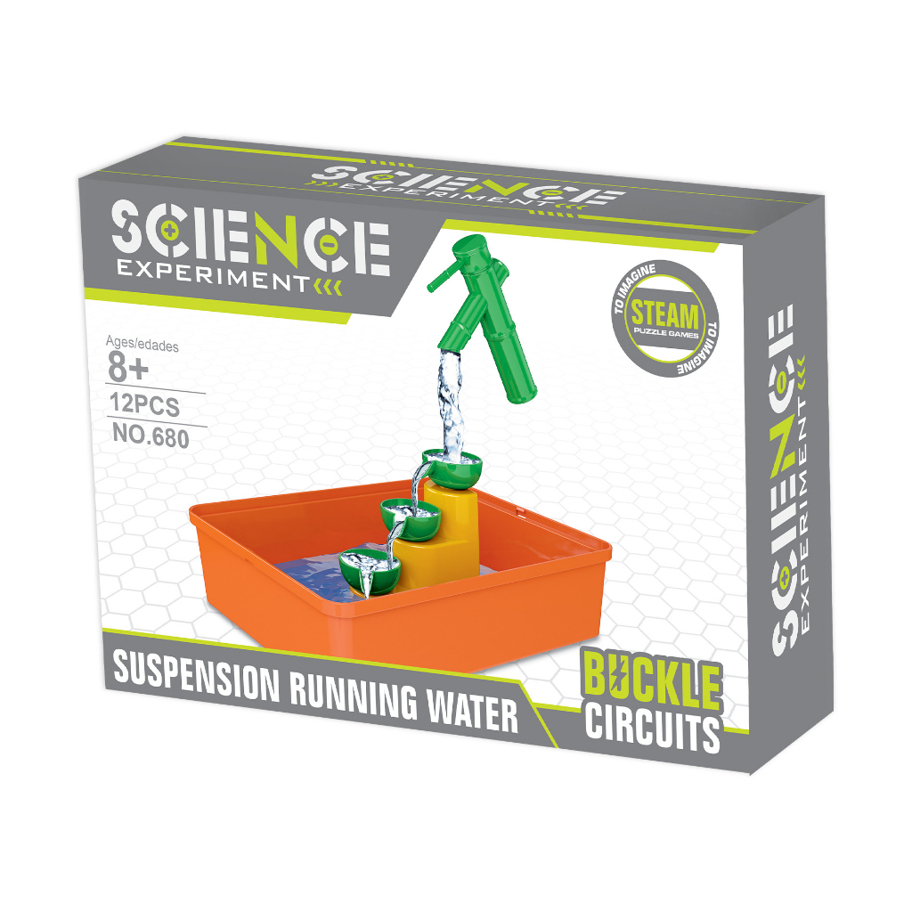 DIY Science Toy Hydraulic Power Electronic Building Block Water Flow ...