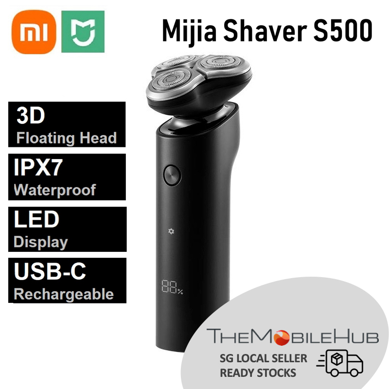 Xiaomi Mijia S500 Electric Shaver LED Screen Shaving Razor IPX7 ...