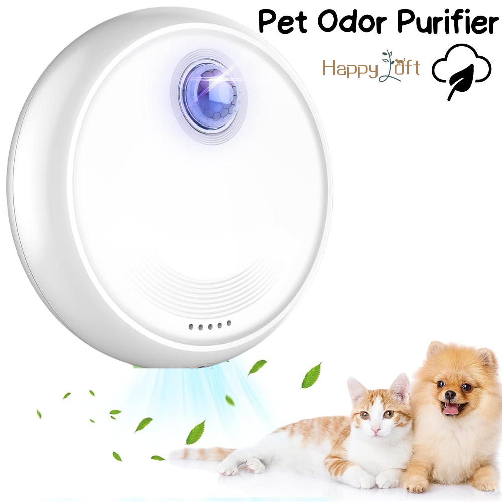 Cat Odor Purifier Cat Litter Box Deodorizer Automatic Pet Toilet Air