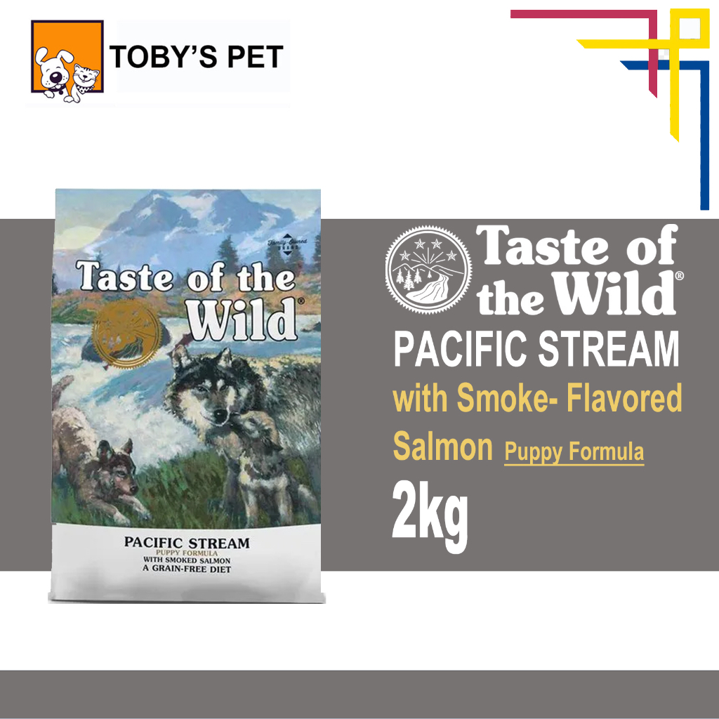 TASTE OF THE WILD, Pacific Stream Puppy, Smoke Salmon, 2Kg