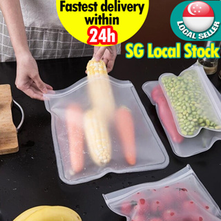 Stasher Stand-Up Silicone Bag Food Storage Leakproof, 1.6-L