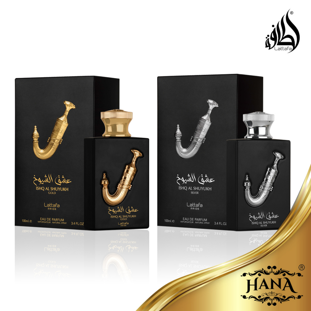 アクセサリー Lattafa Ishq Al Shuyukh Gold edp 100ml Ishq Al Shuyukh Gold / Silver 100ML EDP Perfume By Lattafa Pride