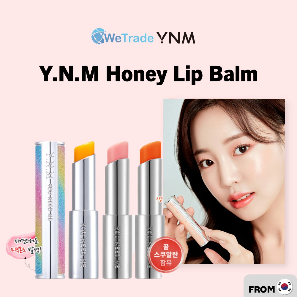 Ynm Candy Honey Lip Balm L Rainbow Honey Lip Balm 3g From Korea Shopee Singapore