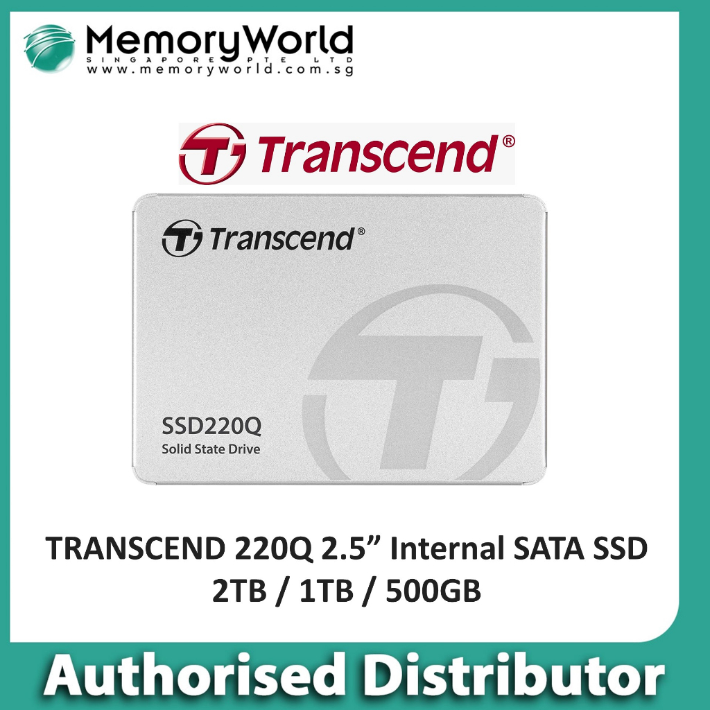 TRANSCEND Authorised Distributor] TRANSCEND 220Q 2.5