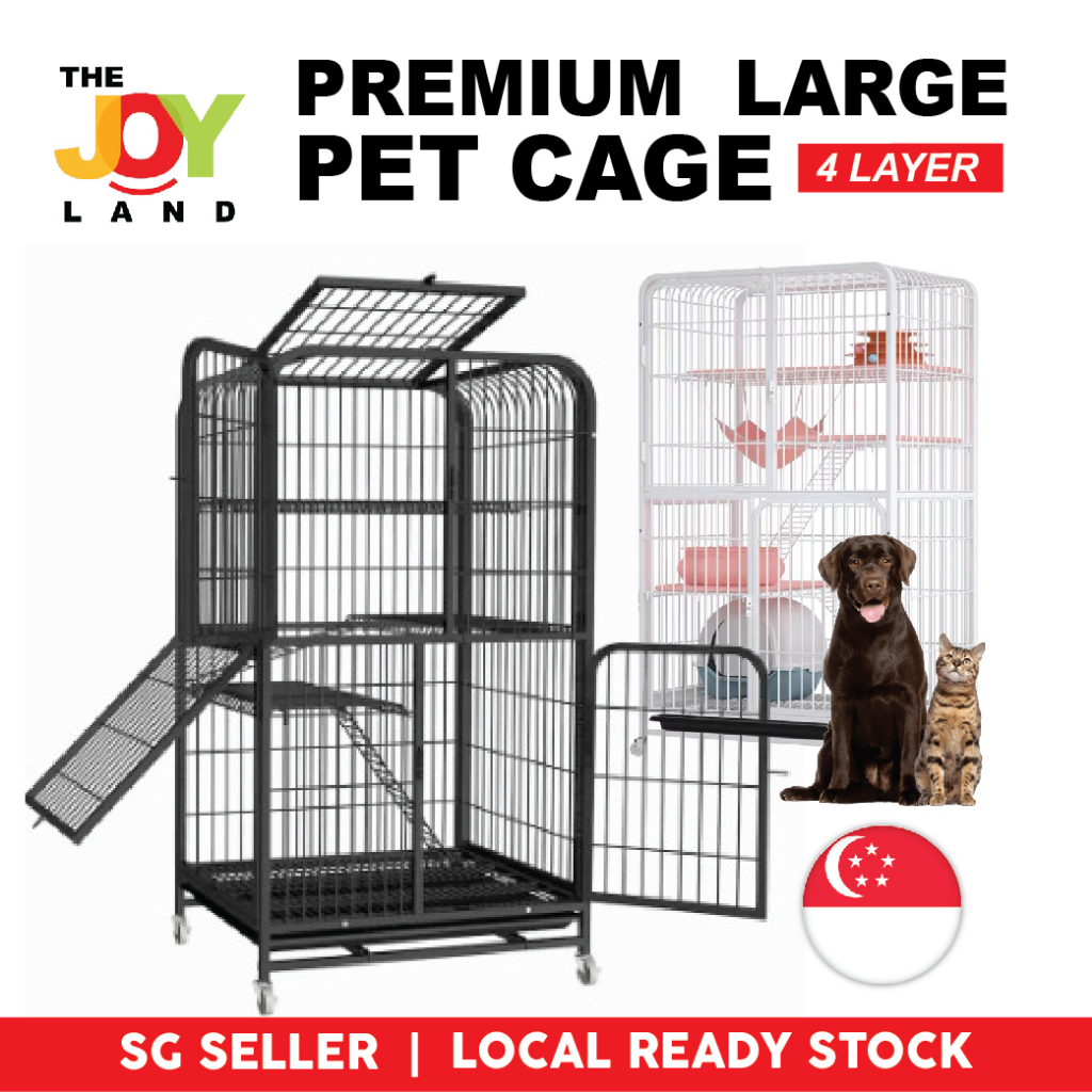*SG SELLER* 168 Metal Big Cat Cage Large Kitten Adult Cat Chinchilla