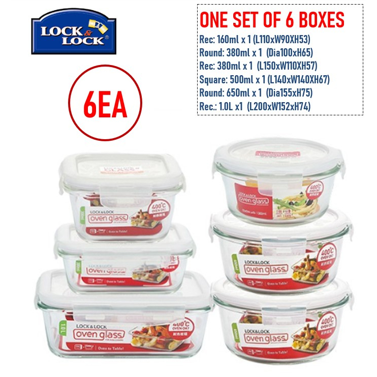 Lock & Lock Contenitore Per Alimenti Rotondo 85 G – 100% Ermetico, Senza BPA, 89x89x43 Mm, Lavabile In Lavastoviglie, Microonde E Congelatore