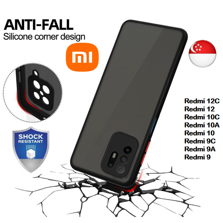 [sg] Casing Xiaomi Redmi12 13c 12c 10c 10a 10 9a 9c 9 9t Matte