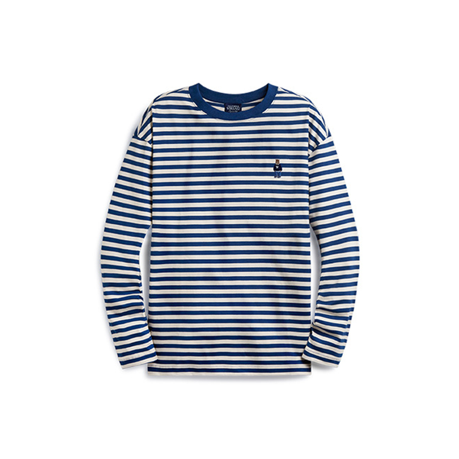 【WHO.A.U】Steve Stripe Long Sleeve T-shirt WHO.A.U] Steve Stripe Long Sleeve T shirt | WHLSD3821U
