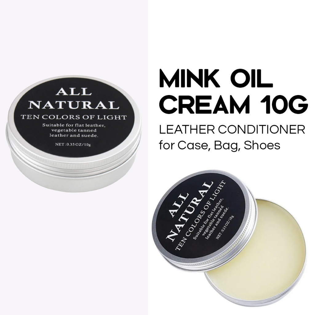 OEM Mink Oil Leather Conditioner, 10g Shopee Singapore