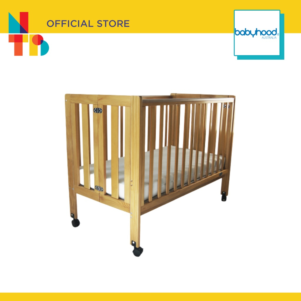 Babyhood fold shop n go cot