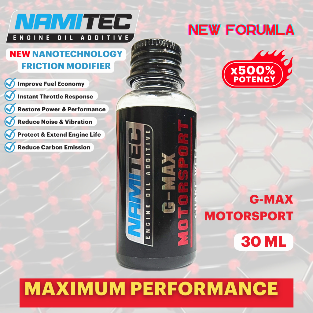 NAMITEC Engine Oil Additives GRAPHENE NANOTECHNOLOGY Shopee Singapore