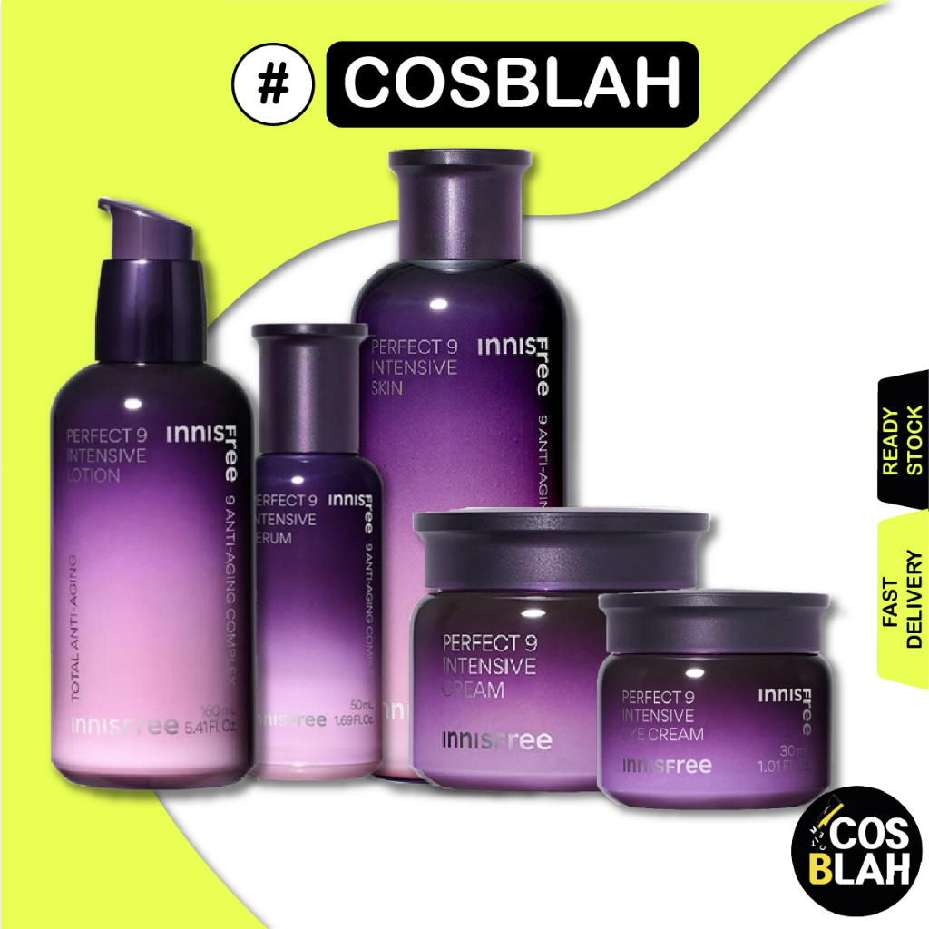 Innisfree Perfect 9 Repair Lotion 160ml / Skin 200ml / Intensive Serum