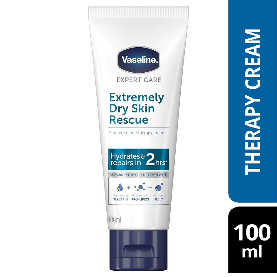 VASELINE Expert Care Extremely Dry Skin Rescue 100ml | Shopee Singapore