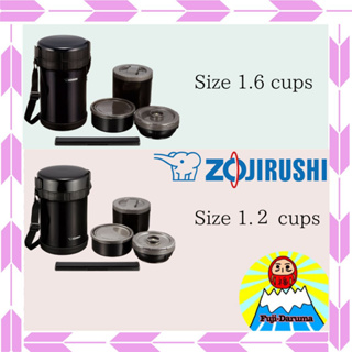 Zojirushi Japan Stainless Thermos Food Jar Lunch Box Navy Black SL-GH18-BA