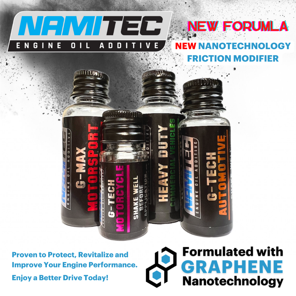 NAMITEC Engine Oil Additive GRAPHENE NANOTECHNOLOGY Shopee Singapore