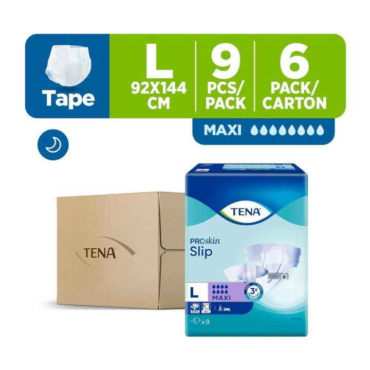 ⭐BEST DEAL⭐ Tena Slip Maxi / Plus / Super Adult Diapers - Carton