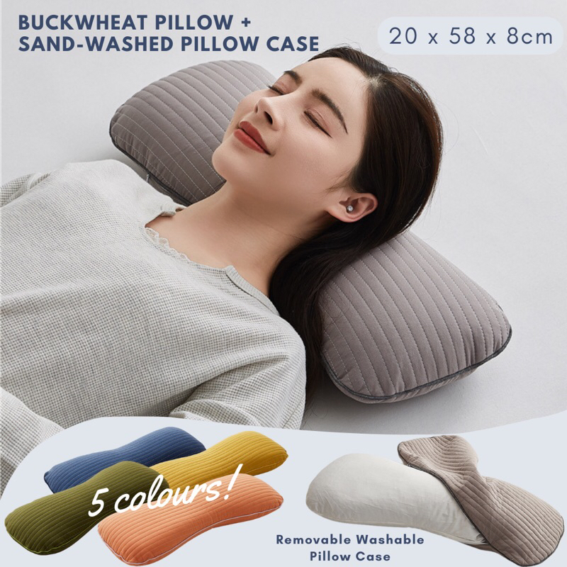 Buckwheat pillow case best sale