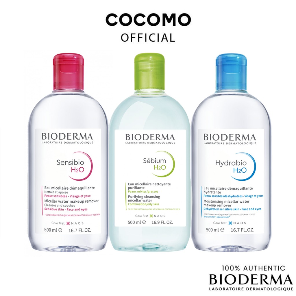(BIODERMA) Sensibio Sebium Hydrabio H2O Micellar Water Makeup