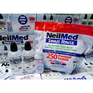 NeilMed Sinus Rinse All Natural Relief Premixed - 250 Packets