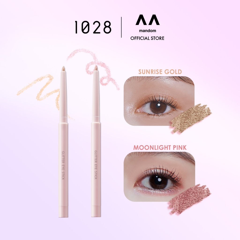 1028 Glitter Eye Stick Limited Edition (Sunrise Gold / Moonlight Pink ...