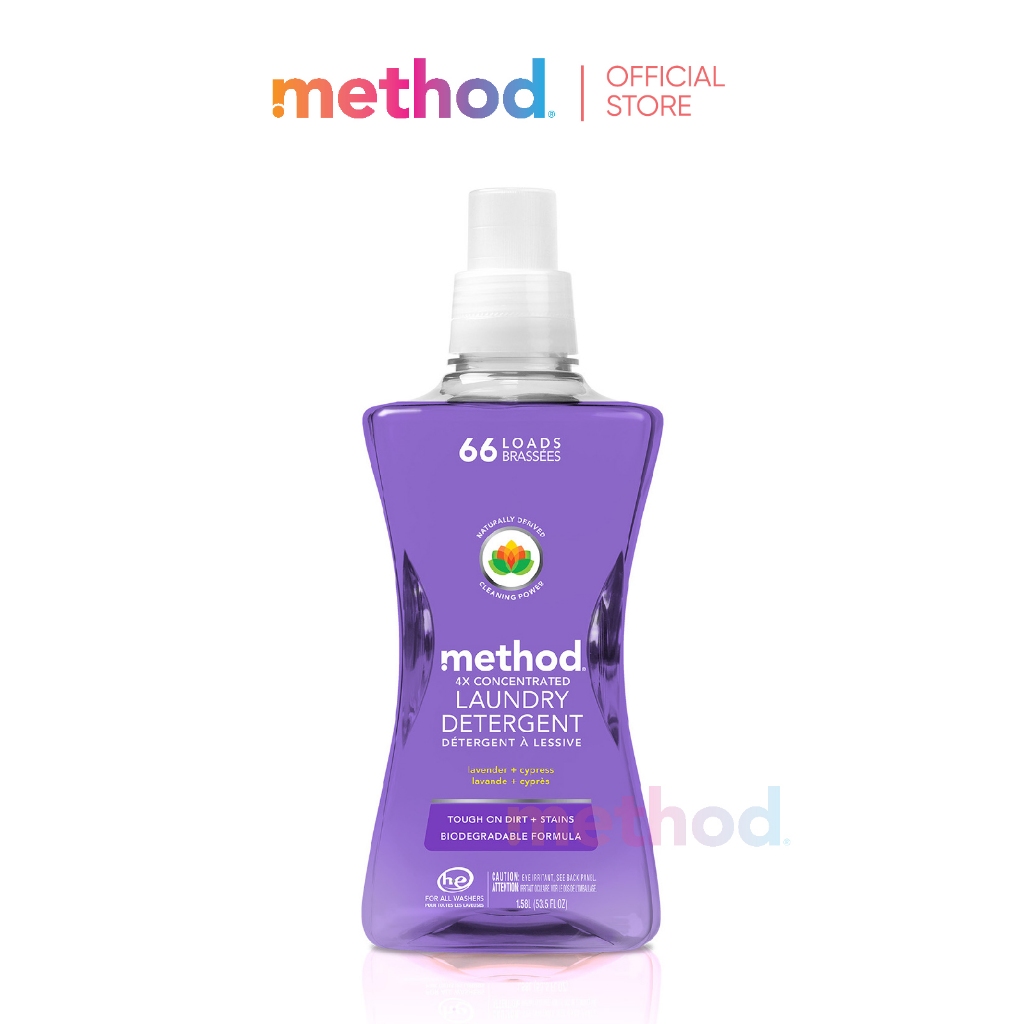 Method laundry detergent - lavender cypress 1.58L (66 loads) | Shopee ...