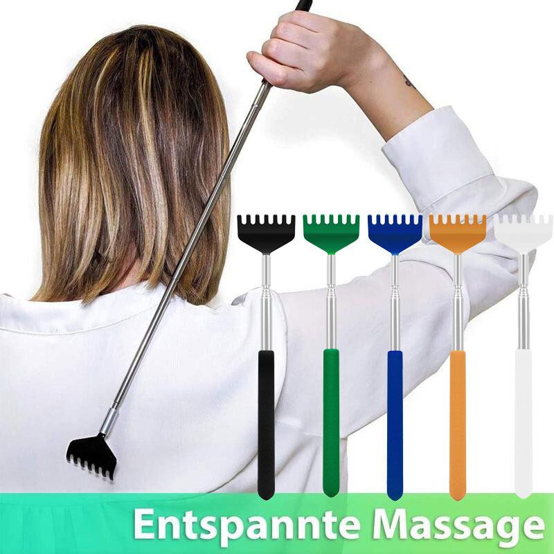 [SG SELLER]Adjustable Colorful Stainless steel Back Scratcher Back ...