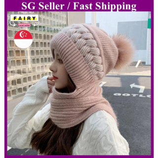 Japanese lamb wool fisherman hat for women in autumn and winter plush warm  and face-friendly