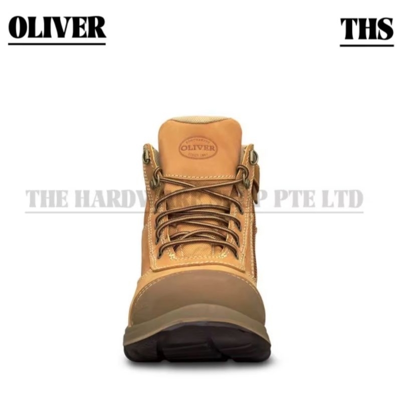 OLIVER Wheat Zip Sided Ankle Boot -（34662P） | Shopee Singapore