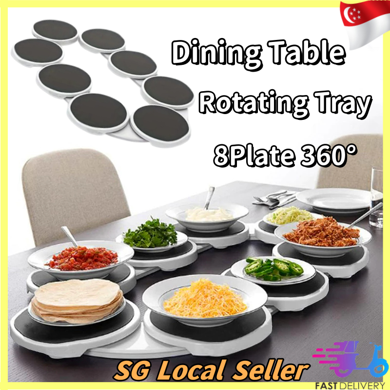 [SG Ready Stock]Dining Table Rotating Tray 360° Lazy Susan Revolution ...