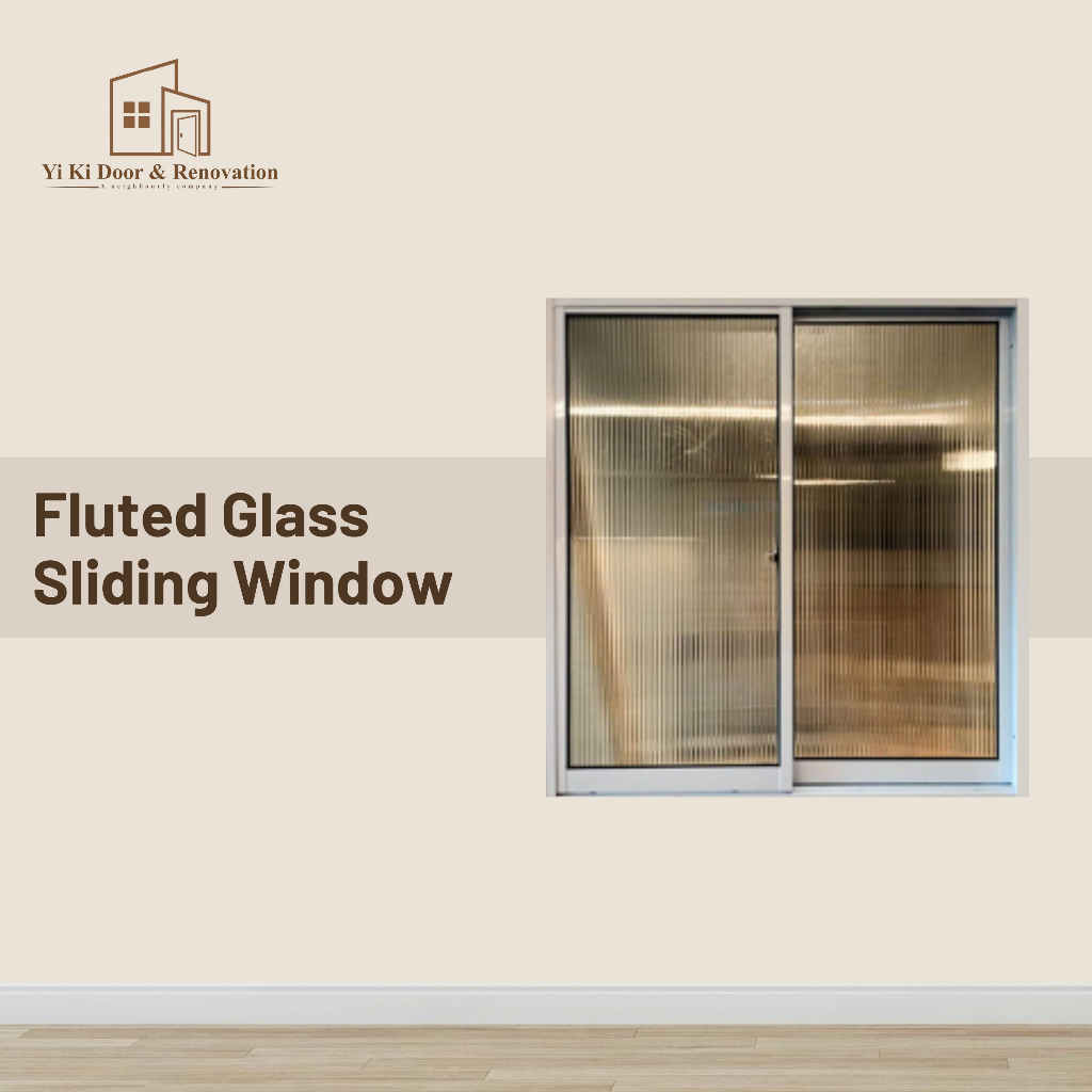 Fluted Glass Sliding Window (Direct from factory) | Shopee Singapore