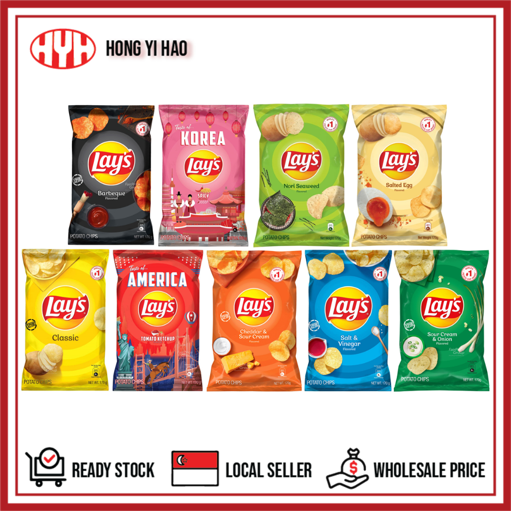 Lay's Potato Chips (170g) | Shopee Singapore